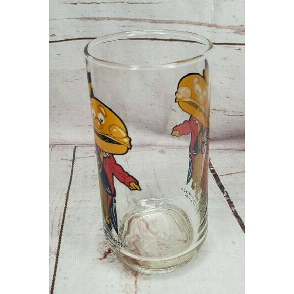 Vintage McDonald’s Collector Series Mayor Mc Cheese Tumbler Glass 1977 EUC - Picture 3 of 10